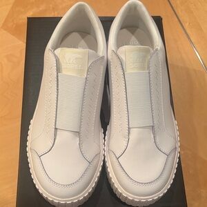 Sorel Ona Ave White Slip-On Sneaker Size 8.5
